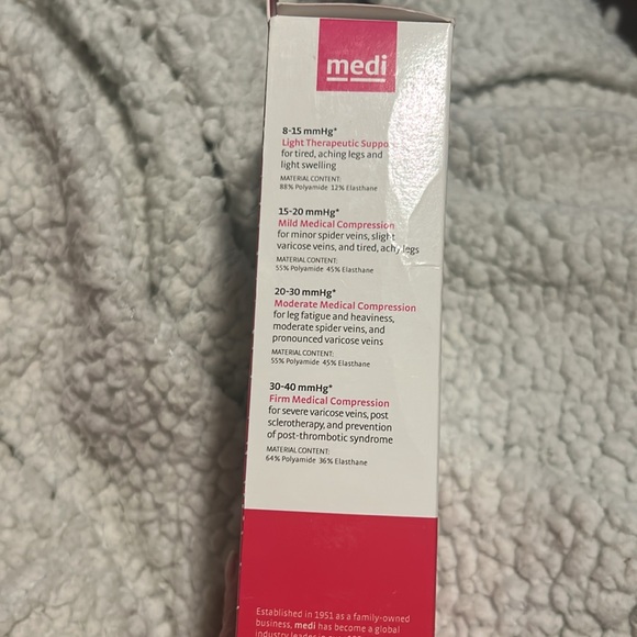 Mediven 39603 compression stocking 20-30mmHg natural full panty open toe III - Picture 4 of 6